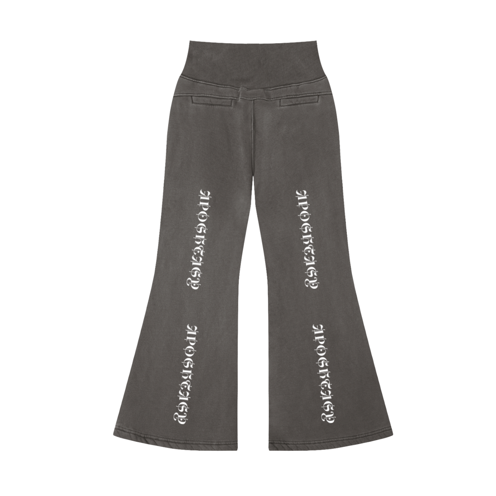 Aposhtasy Rib Washed Flared Fleece Pants S.S