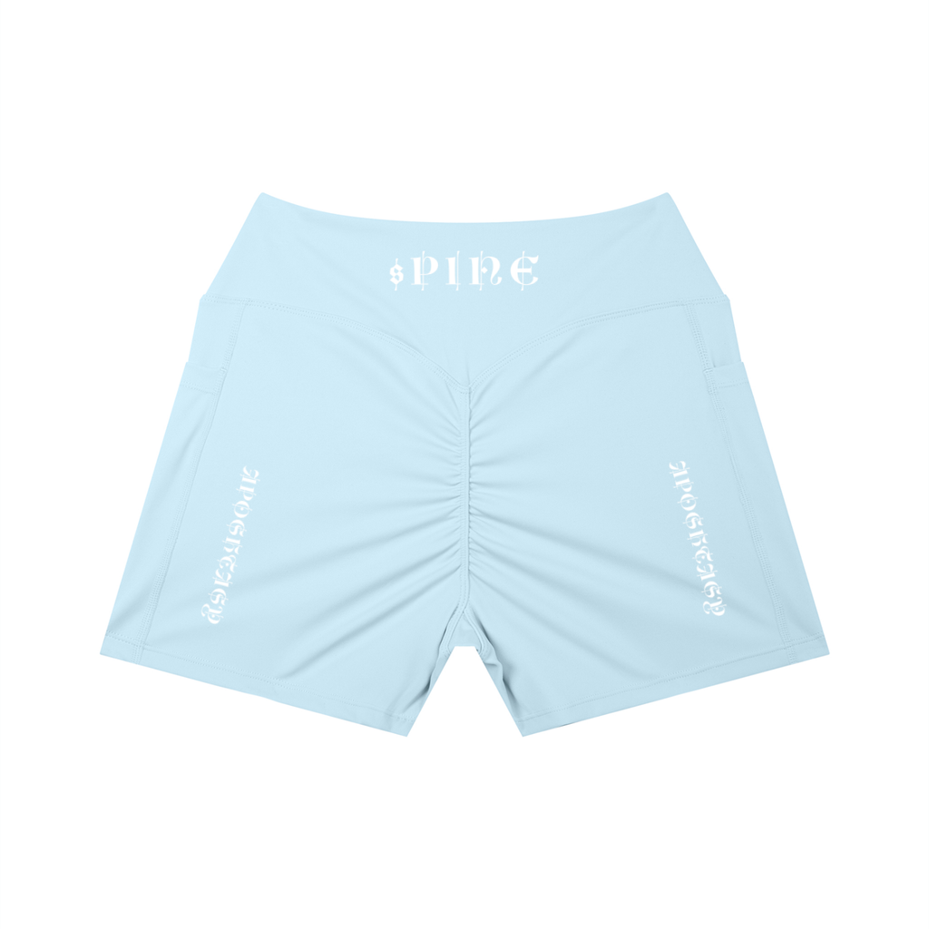Aposhtasy Women’s High Rise Pocket Yoga Shorts S.S