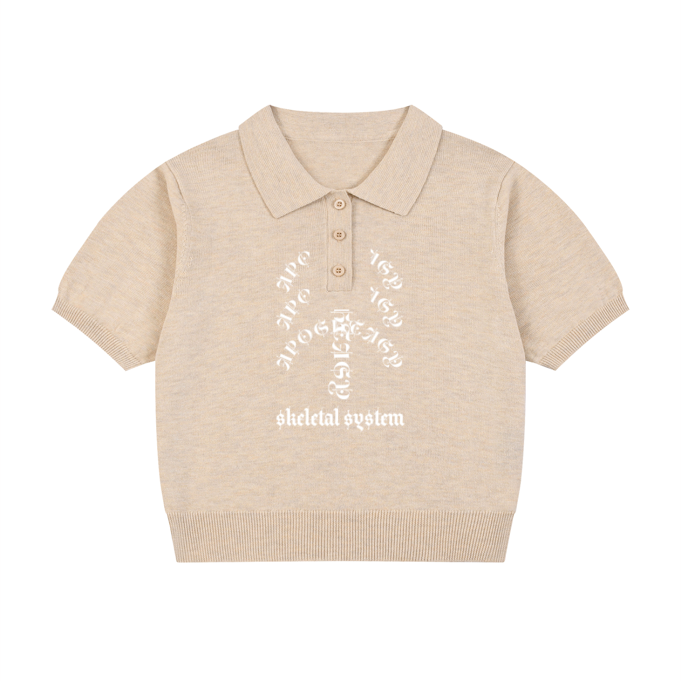 Aposhtasy Women’s Knit Cotton Polo Shirt S.S