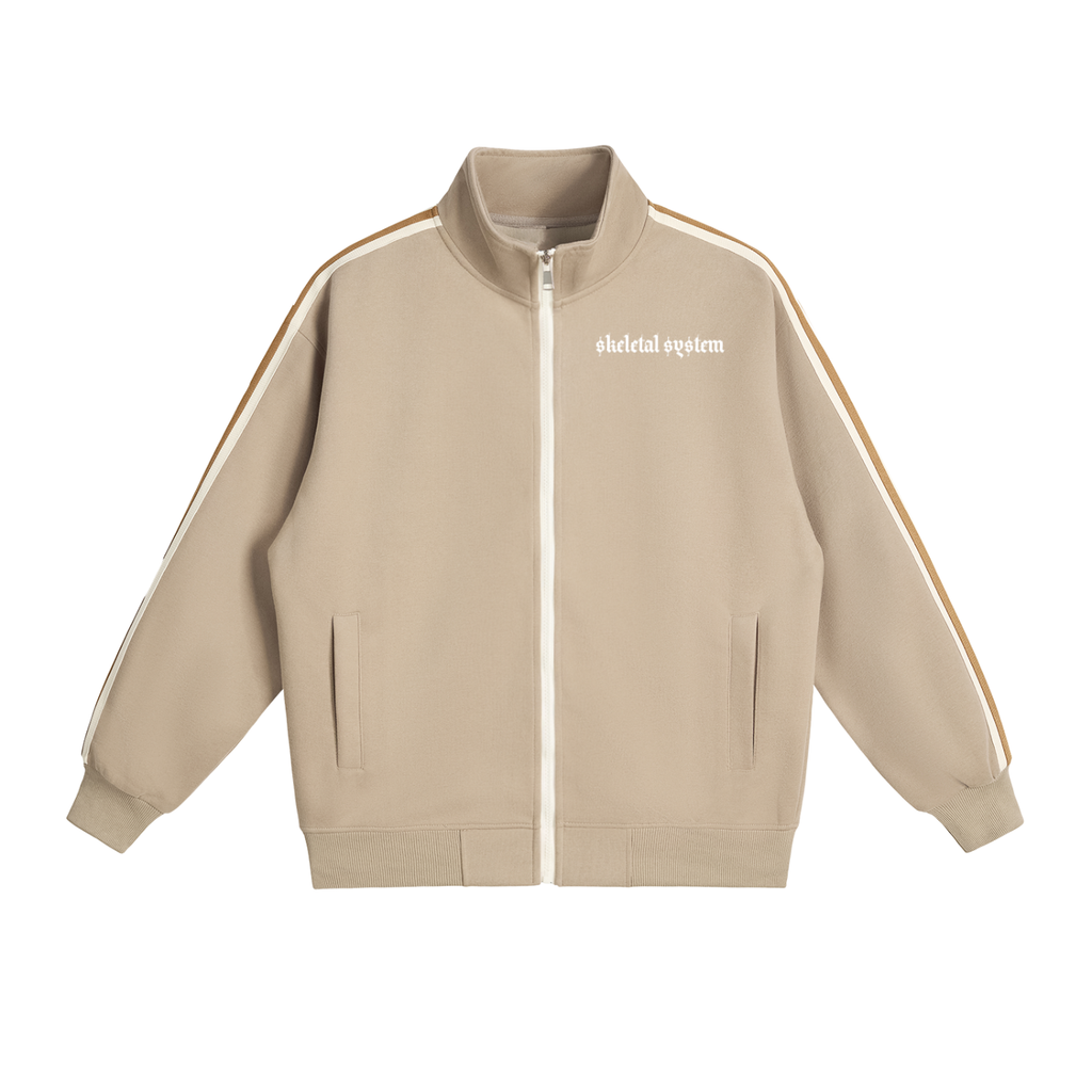 Aposhtasy Side-Stripe Stand Collar Jacket S.S