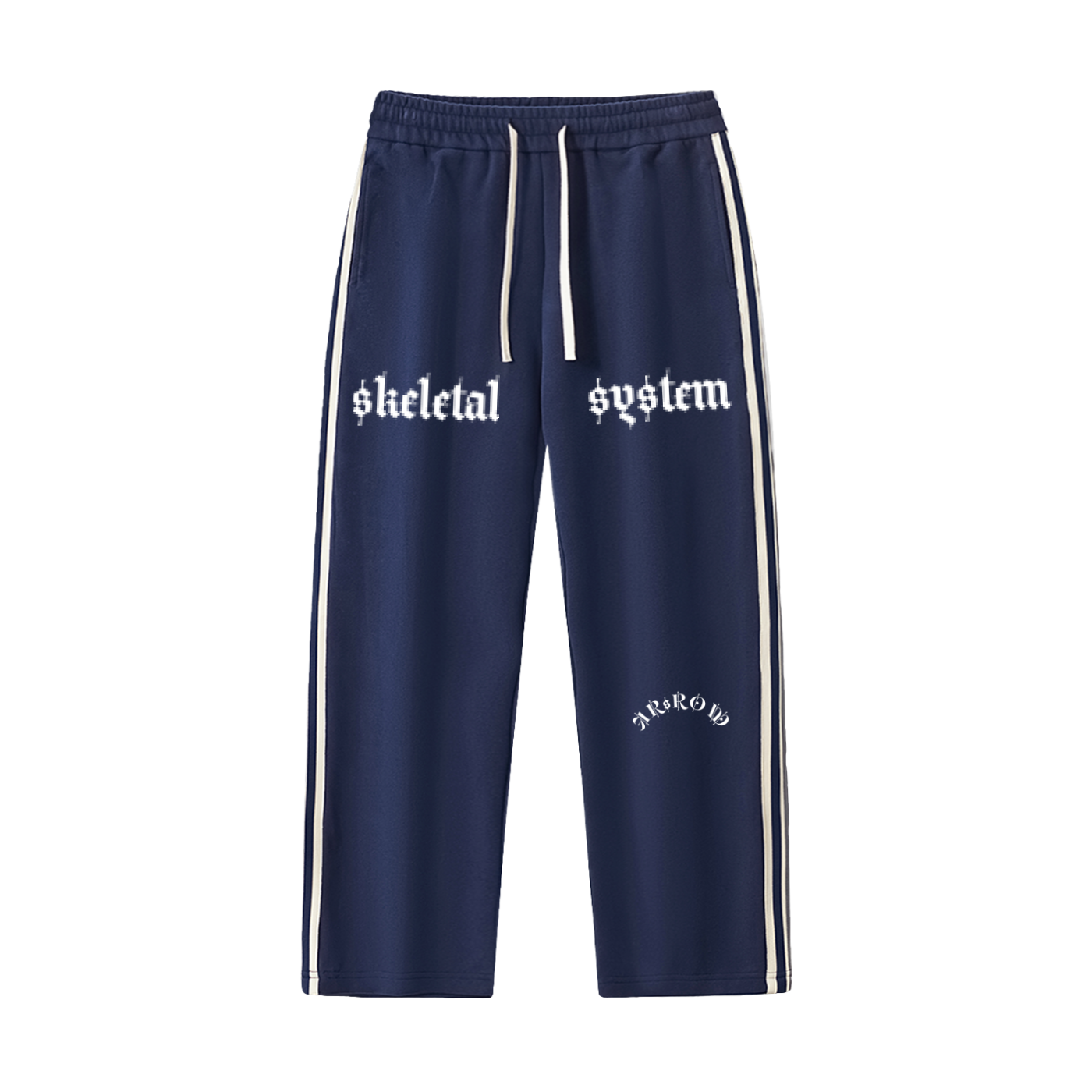 APOSHTASY Alternate Side-Stripe Straight-Leg  Pants S.S