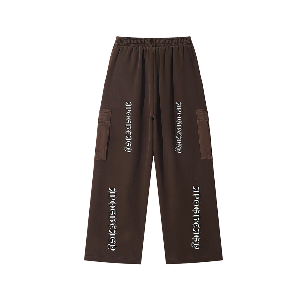 Aposhtasy Wide Leg Cargo Pants S.S