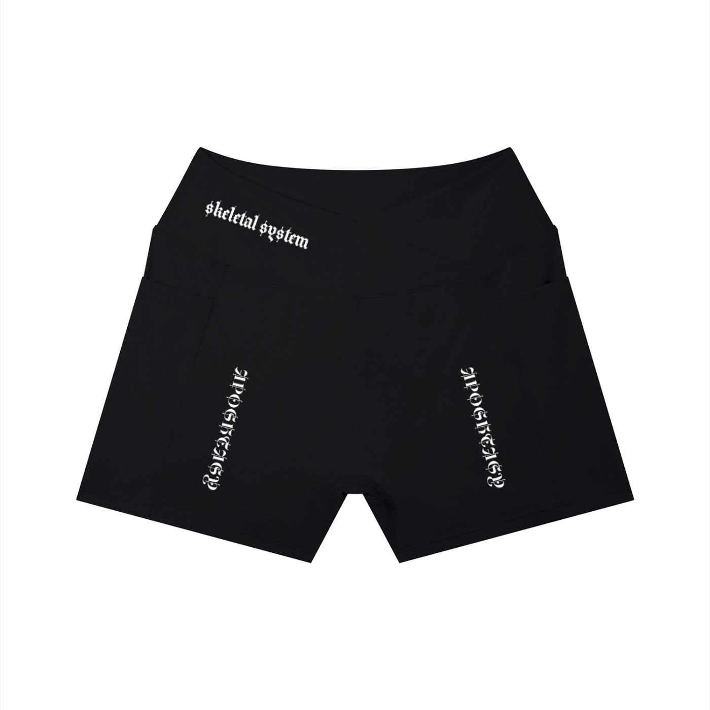 Aposhtasy Women’s High Rise Pocket Yoga Shorts S.S