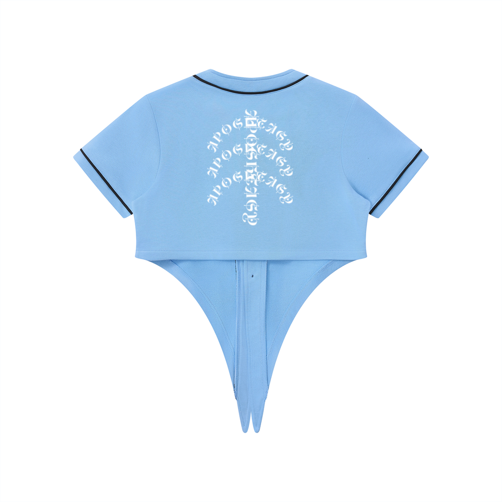 Aposhtasy Women's Piping Baseball Jersey S.S