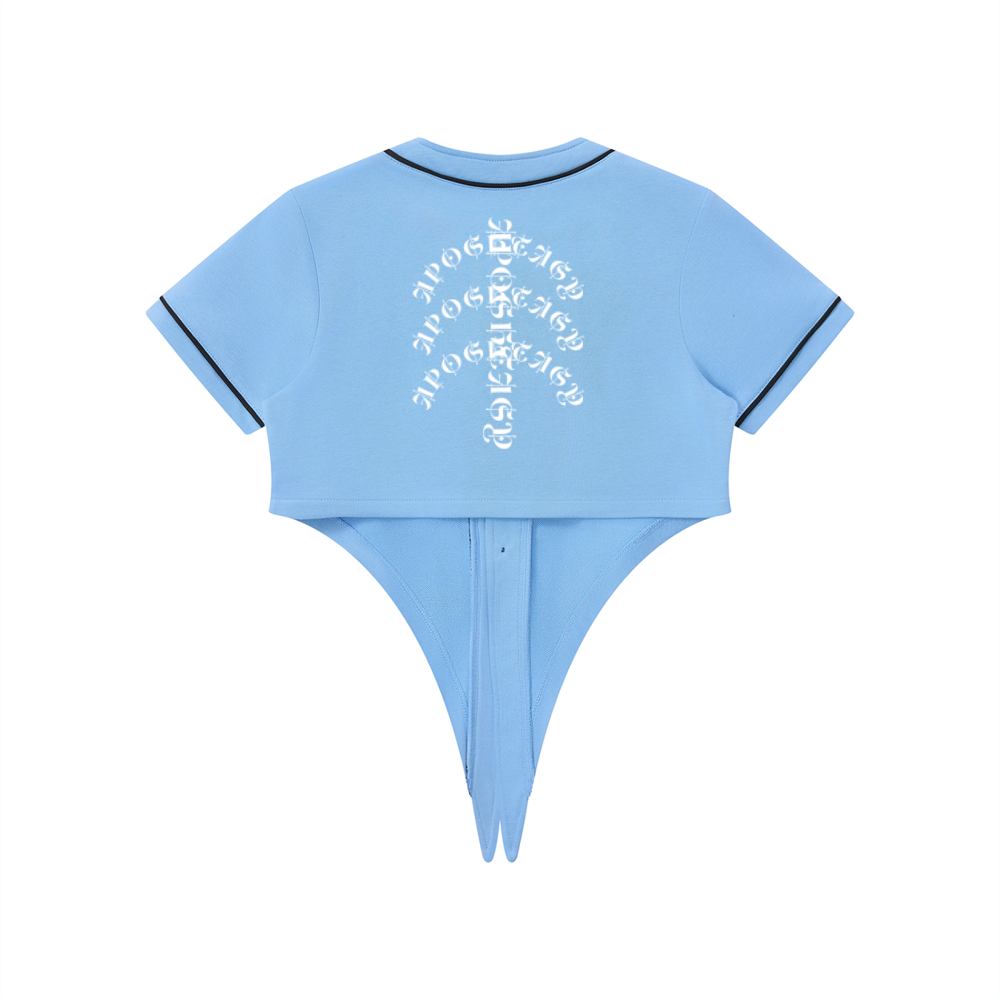 Aposhtasy Women's Piping Baseball Jersey S.S