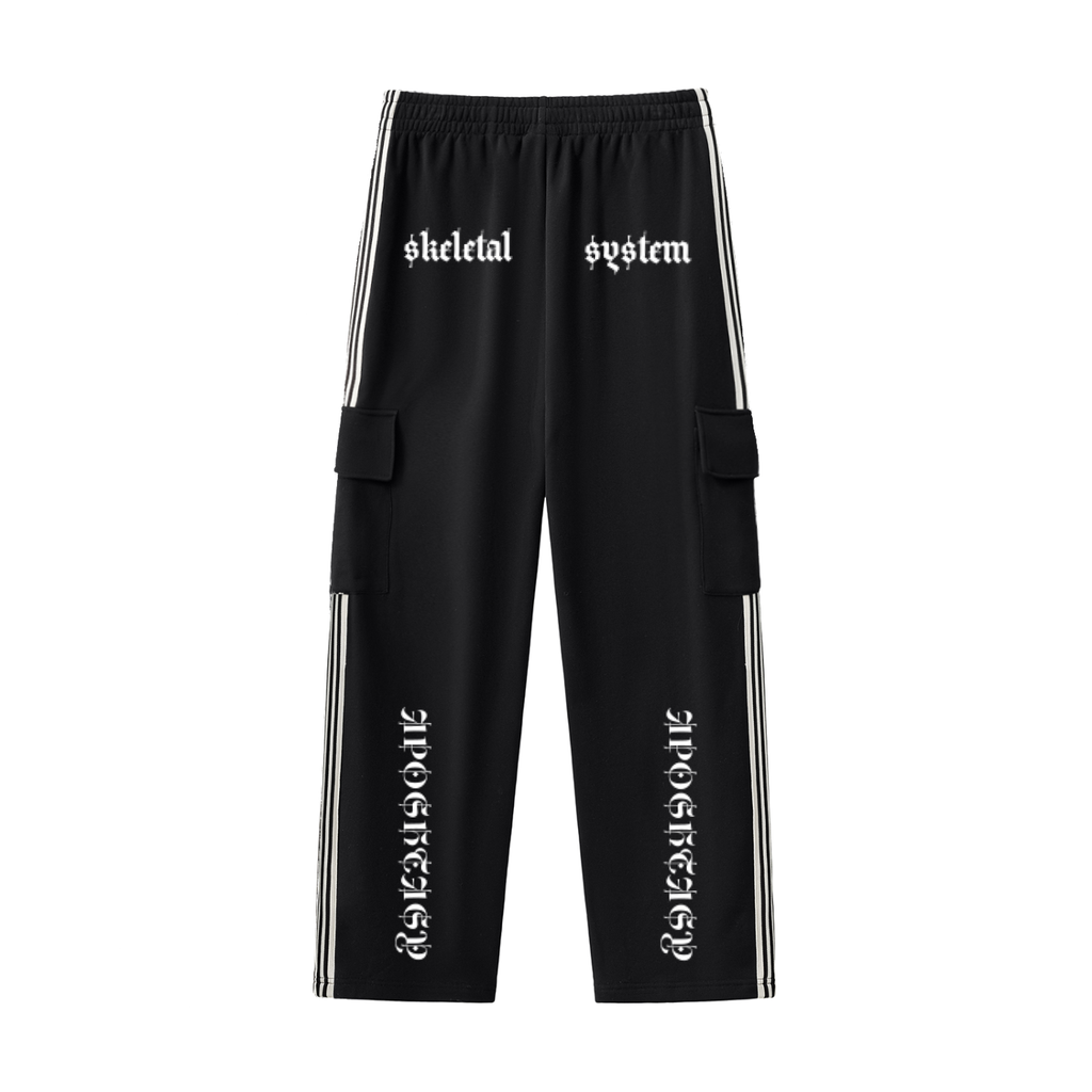 APOSHTASY Side Stripe Straight-Leg Pants S.S