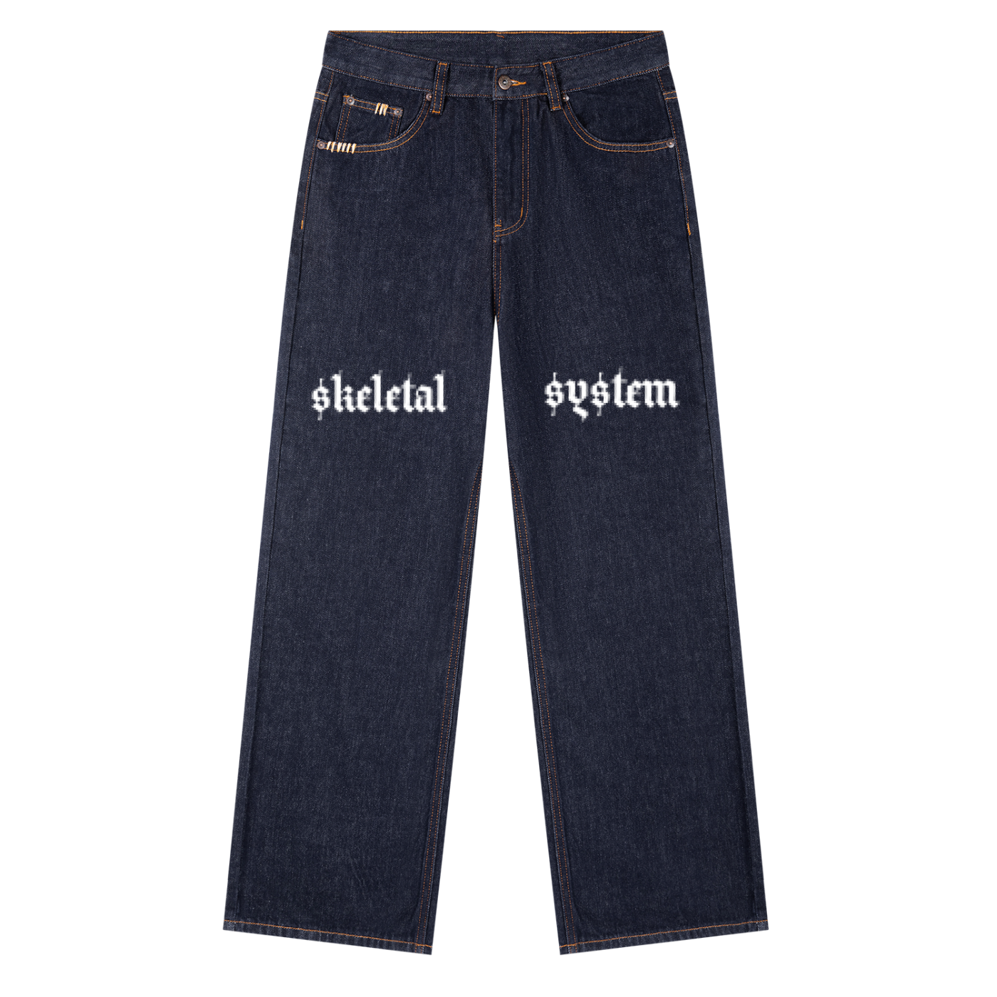 Aposhtasy Heavyweight Straight Leg Denim Jeans S.S