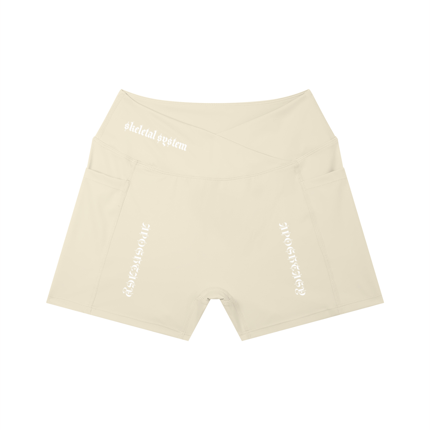 Aposhtasy Women’s High Rise Pocket Yoga Shorts S.S