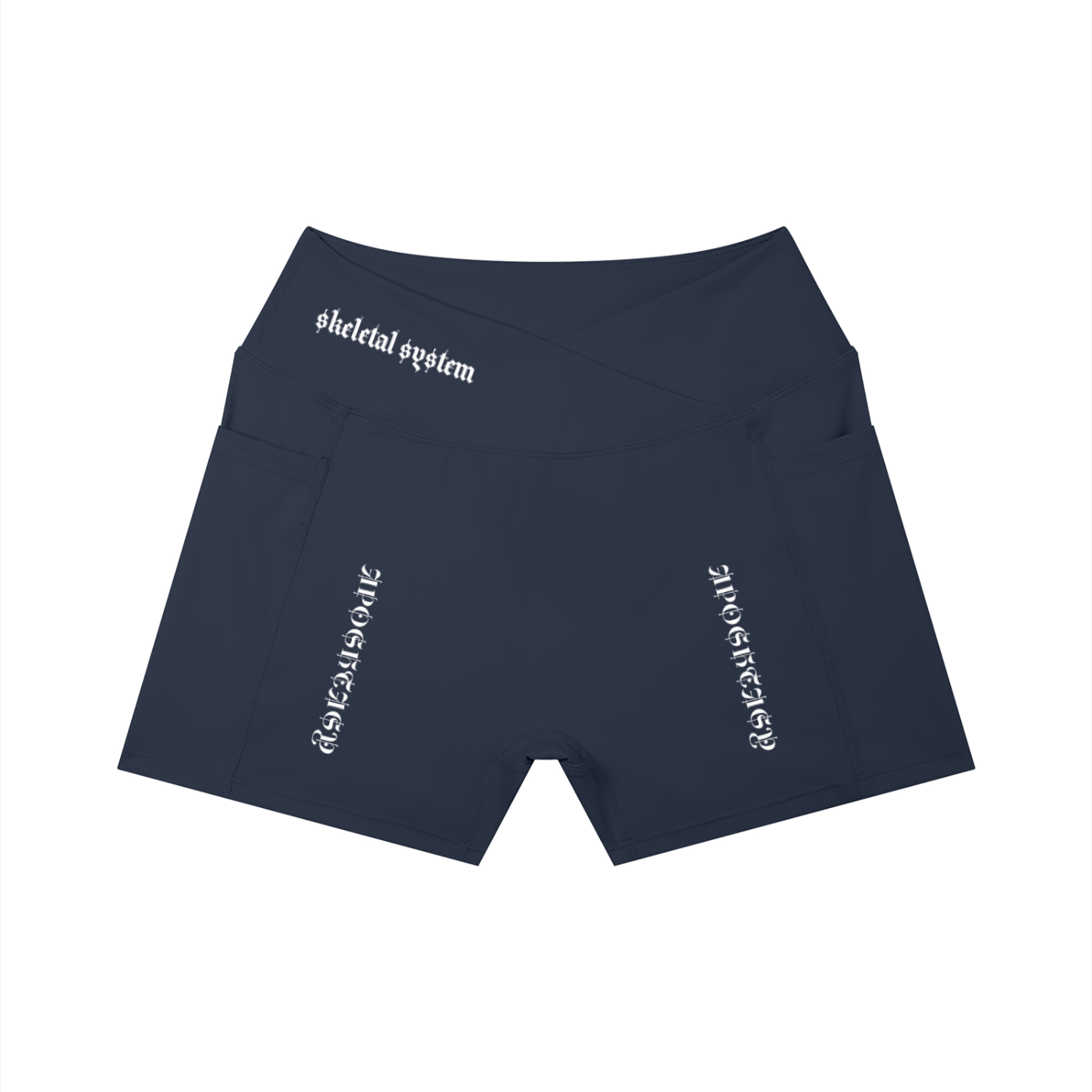 Aposhtasy Women’s High Rise Pocket Yoga Shorts S.S