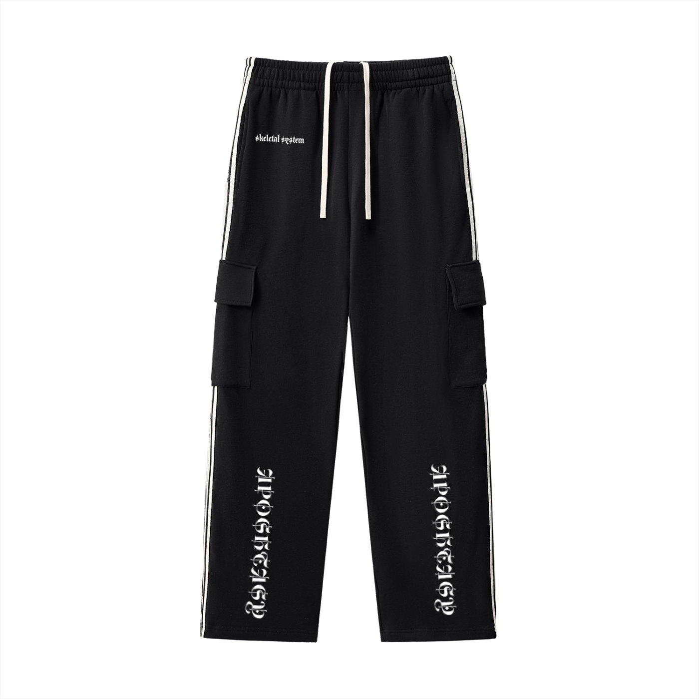 APOSHTASY Side Stripe Straight-Leg Pants S.S