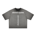 APOSTASY Reverse Dyed Boxy T-Shirt S.S