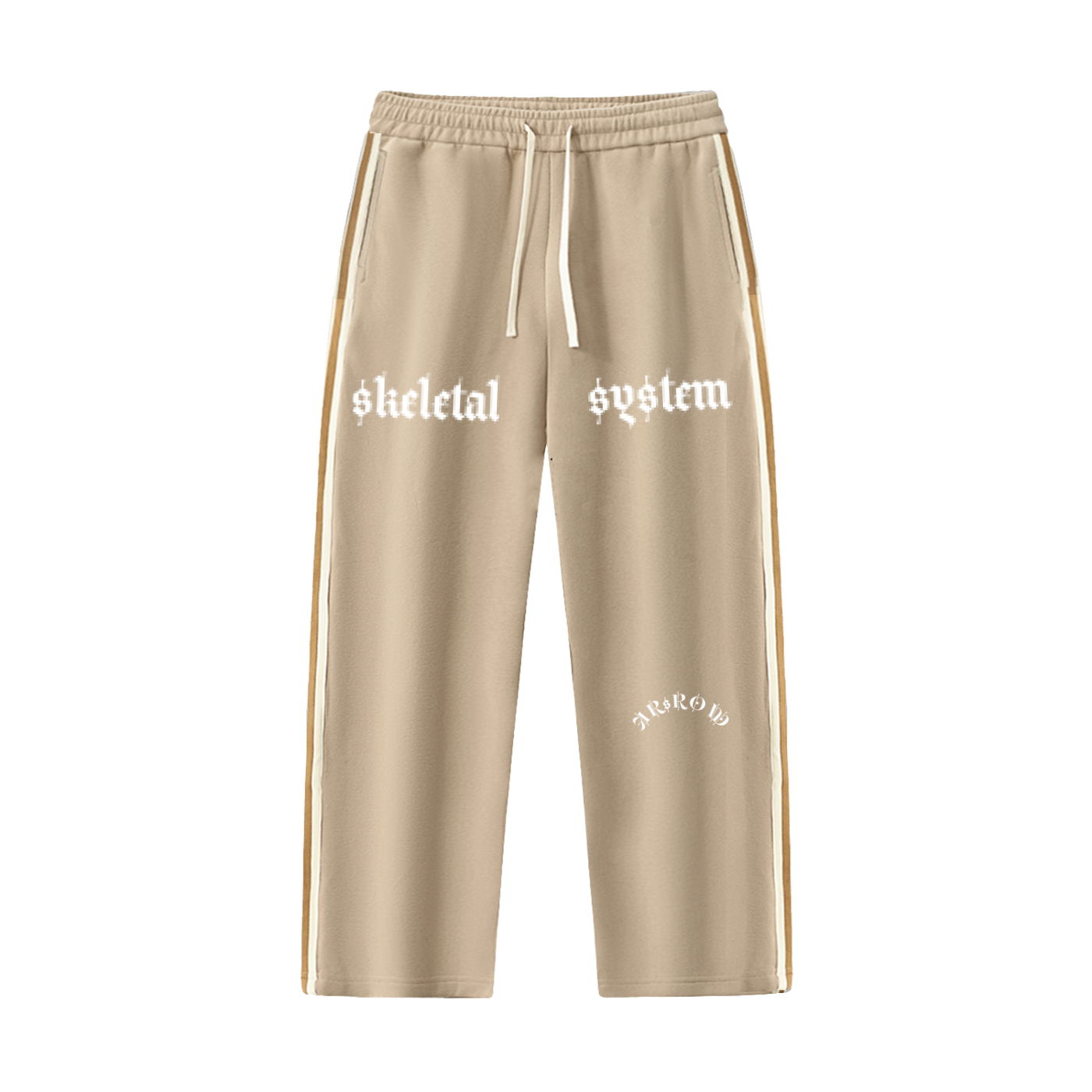APOSHTASY Alternate Side-Stripe Straight-Leg  Pants S.S