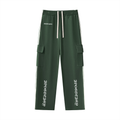 APOSHTASY Side Stripe Straight-Leg Pants S.S