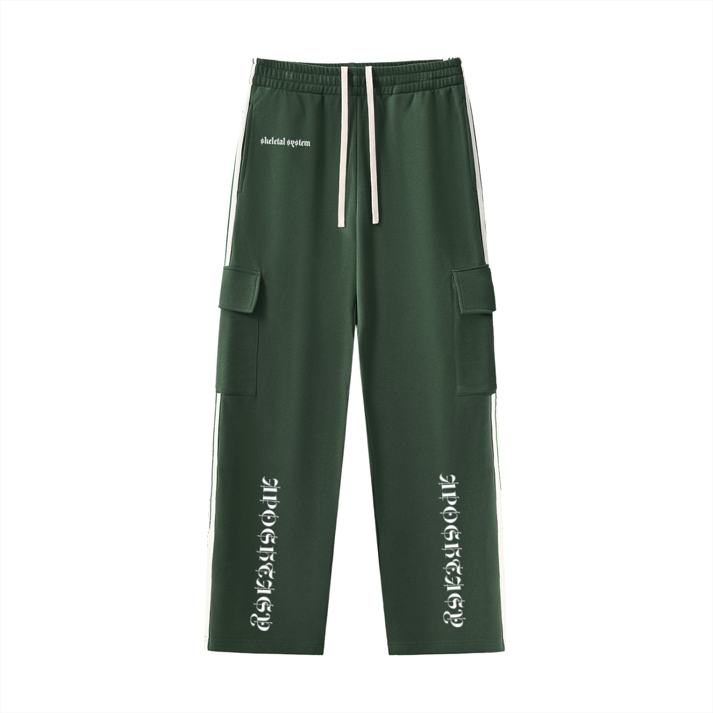 APOSHTASY Side Stripe Straight-Leg Pants S.S