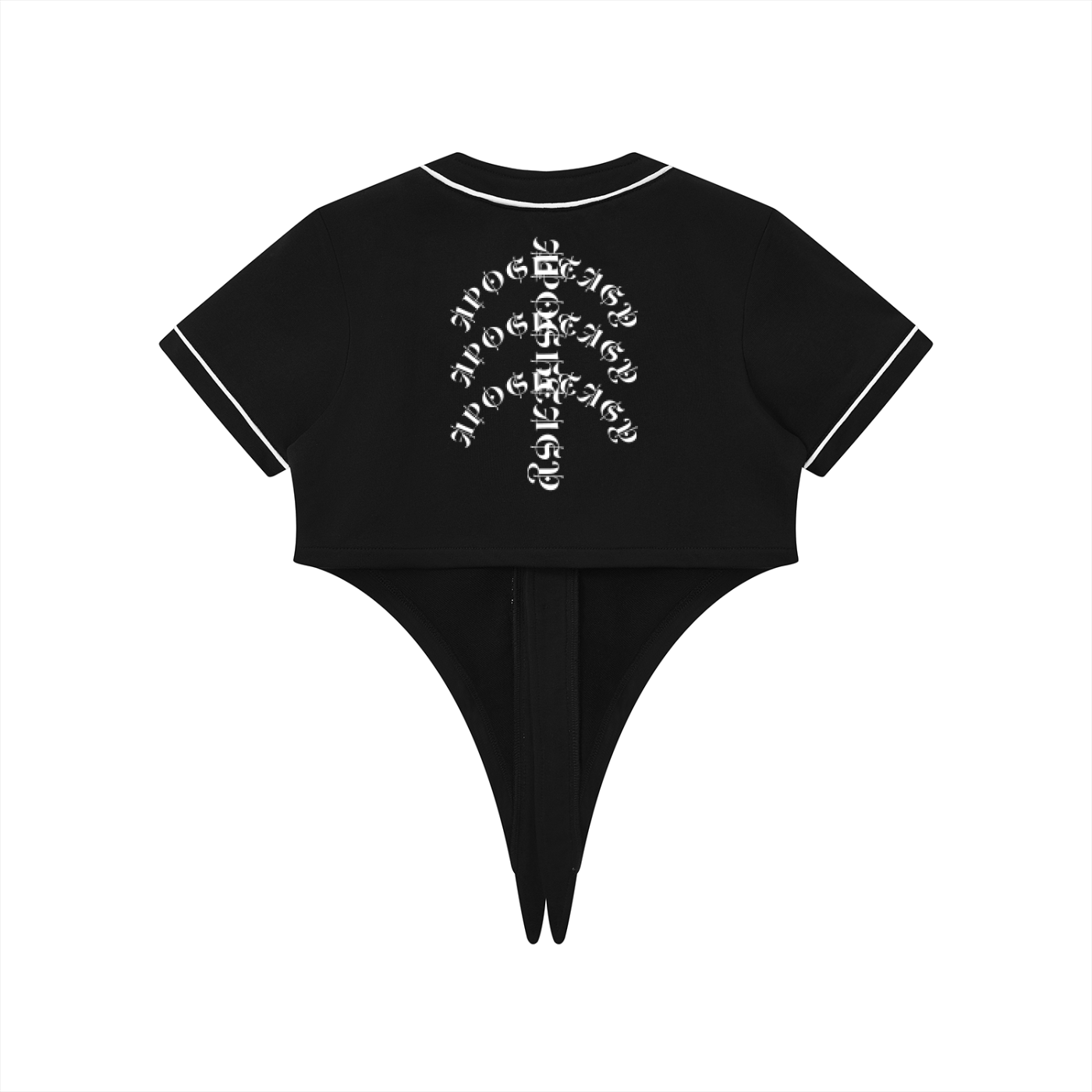 Aposhtasy Women's Piping Baseball Jersey S.S
