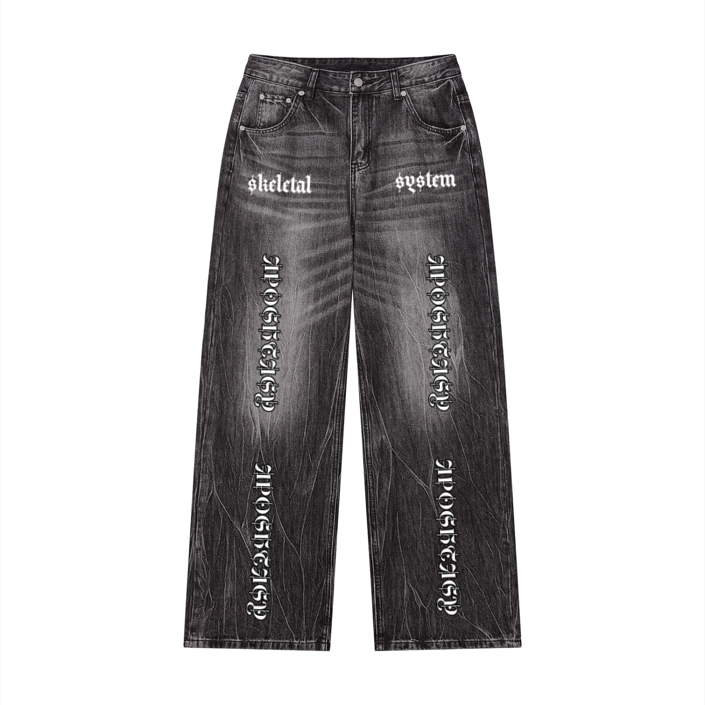 Aposhtasy S.S Wide Leg Jeans
