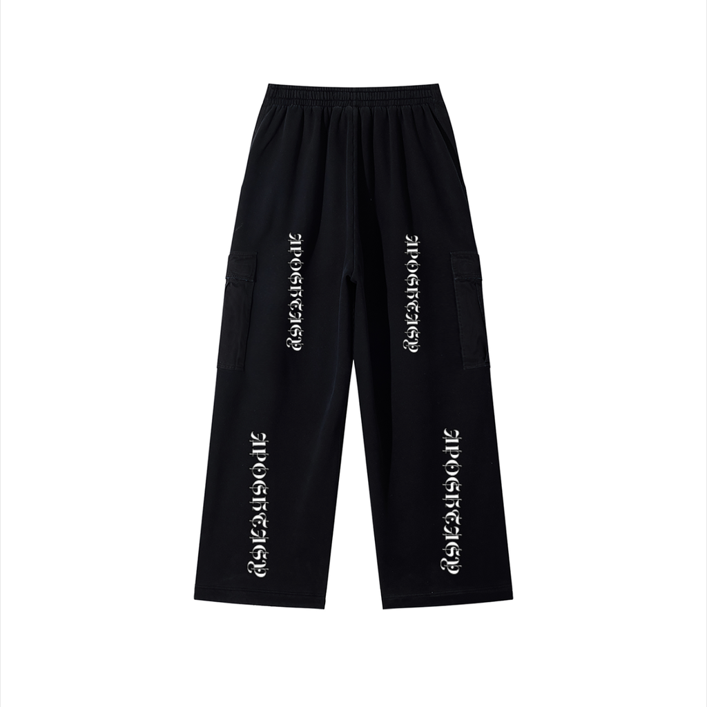 Aposhtasy Wide Leg Cargo Pants S.S