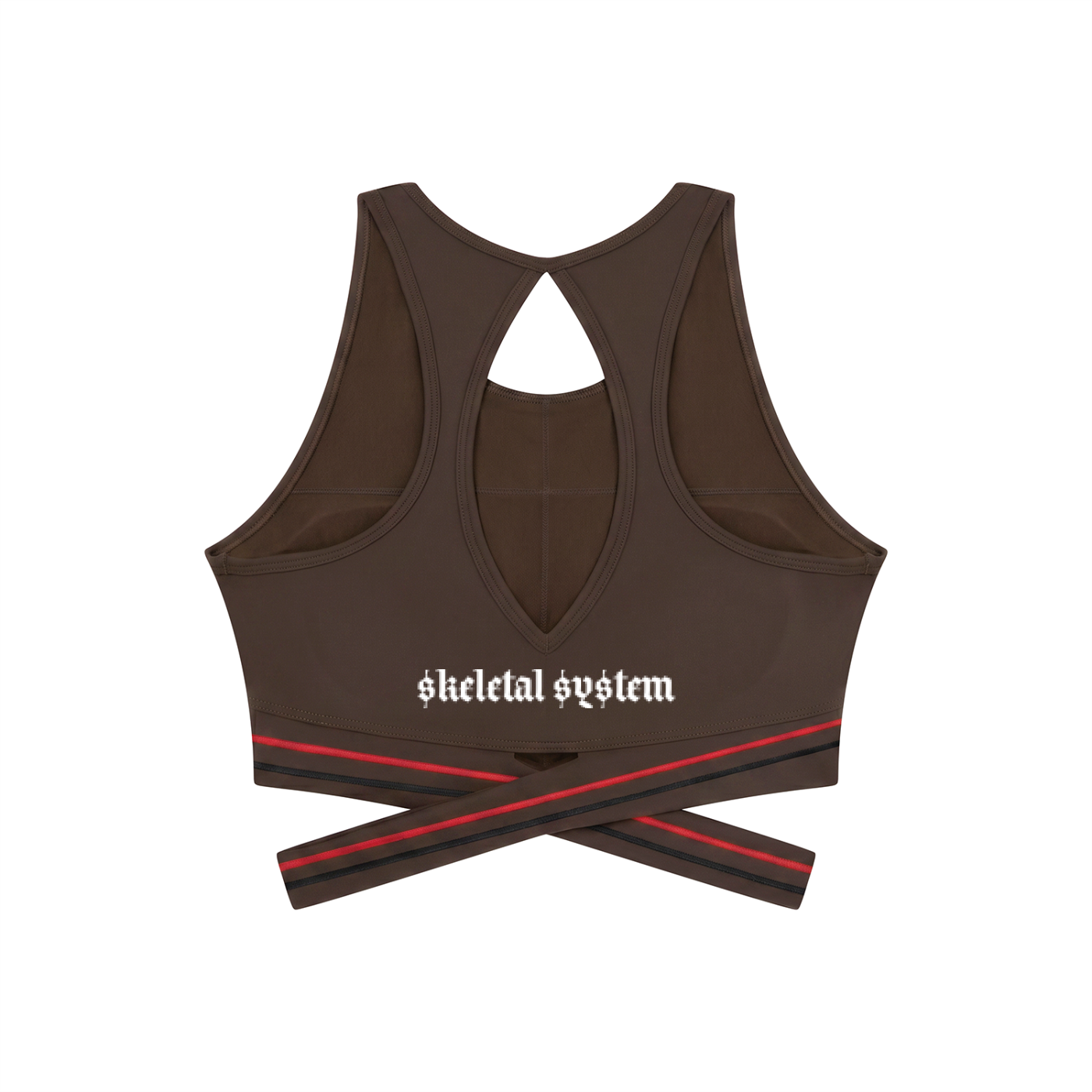 Aposhtasy Women’s Criss-Cross Band Sports Bra S.S