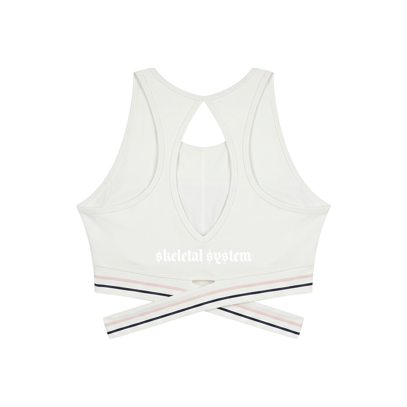 Aposhtasy Women’s Criss-Cross Band Sports Bra S.S