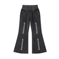 Aposhtasy Rib Washed Flared Fleece Pants S.S