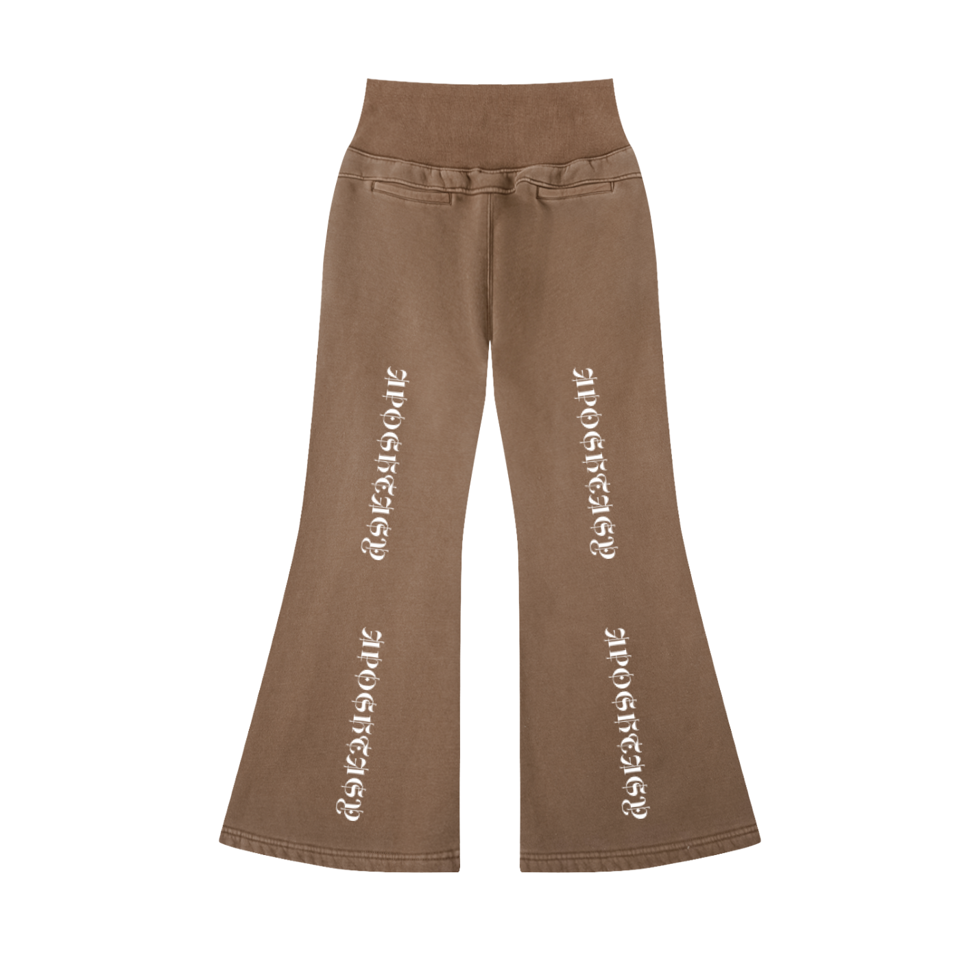 Aposhtasy Rib Washed Flared Fleece Pants S.S