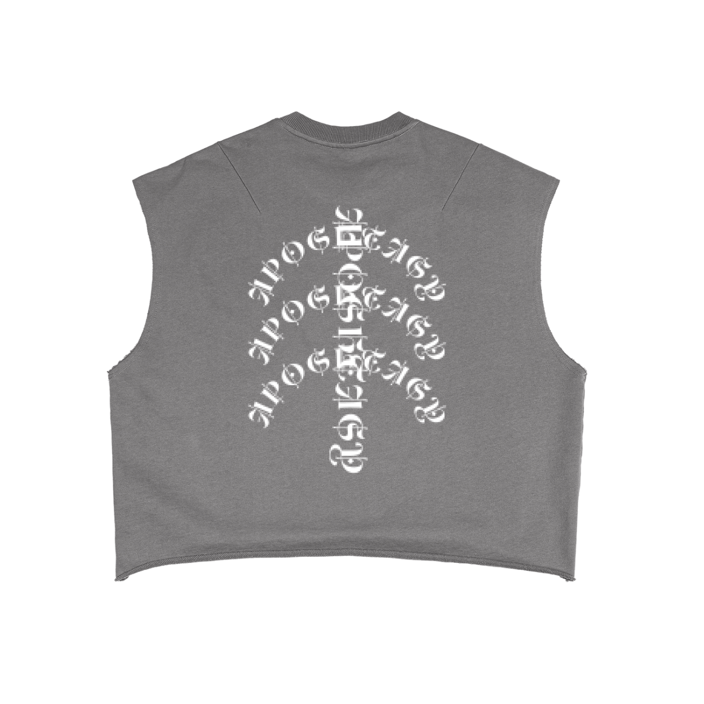 Aposhtasy French Terry Boxy Tank Top