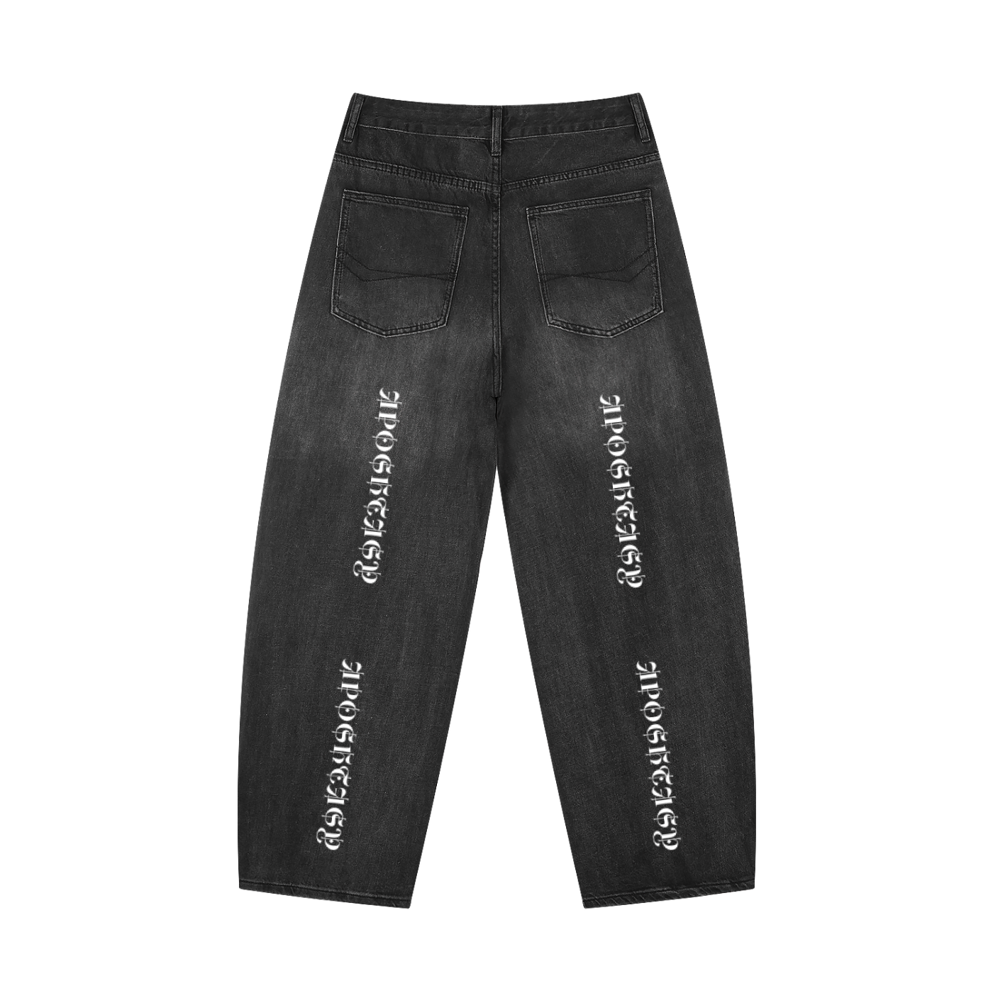 Aposhtasy Wash Barrel Leg Jeans S.S