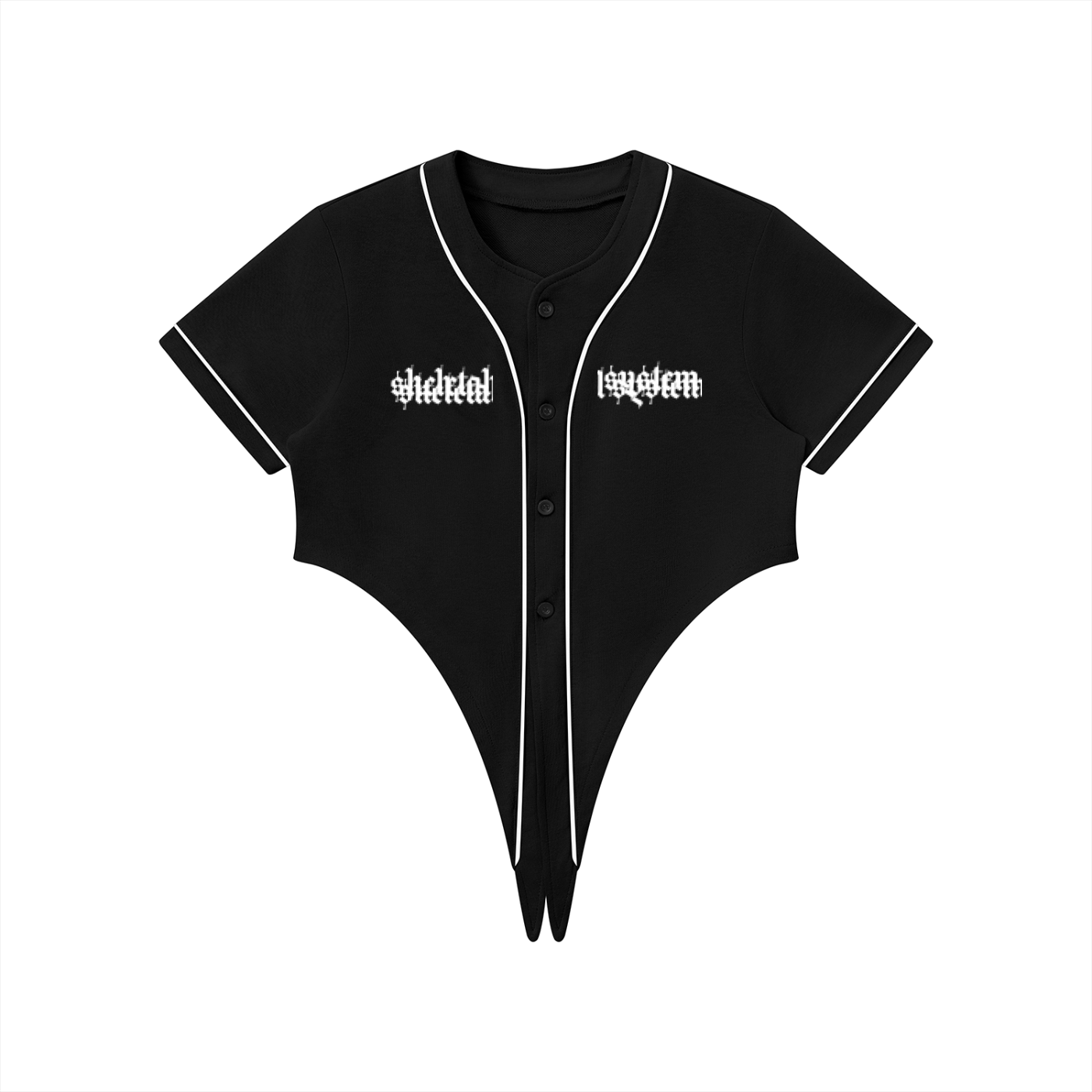 Aposhtasy Women's Piping Baseball Jersey S.S