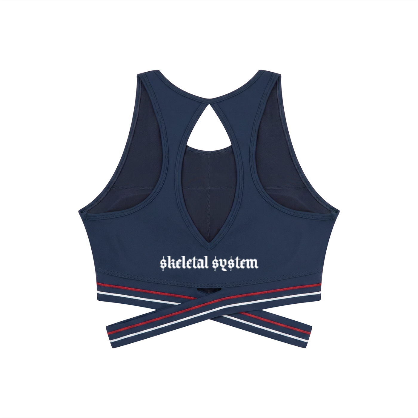 Aposhtasy Women’s Criss-Cross Band Sports Bra S.S