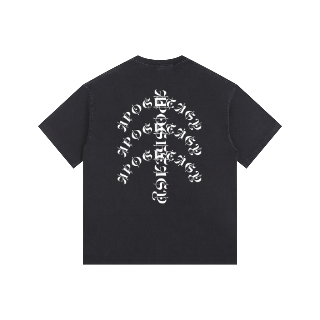 Aposhtasy Washed Oversized Cotton T-Shirt S.S