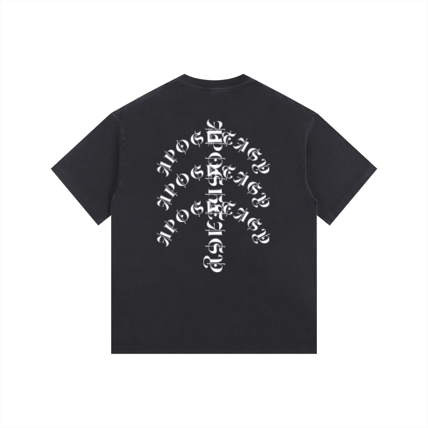 Aposhtasy Washed Oversized Cotton T-Shirt S.S