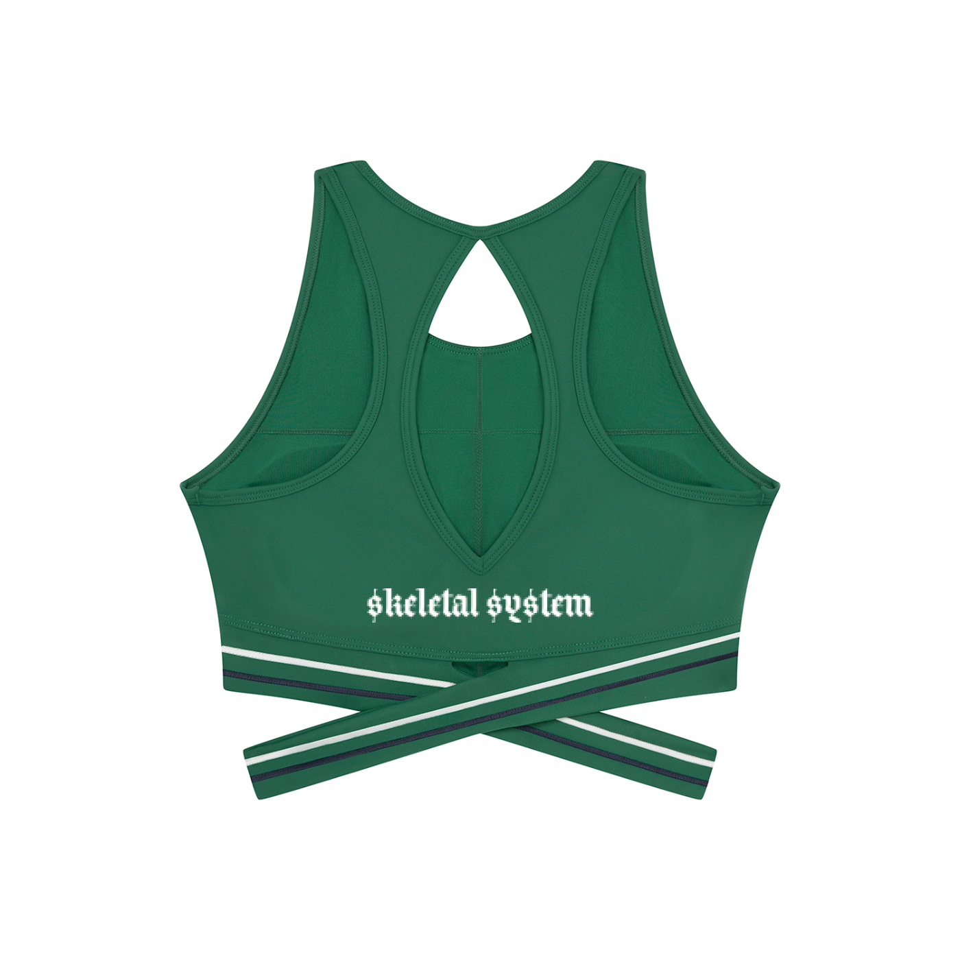 Aposhtasy Women’s Criss-Cross Band Sports Bra S.S