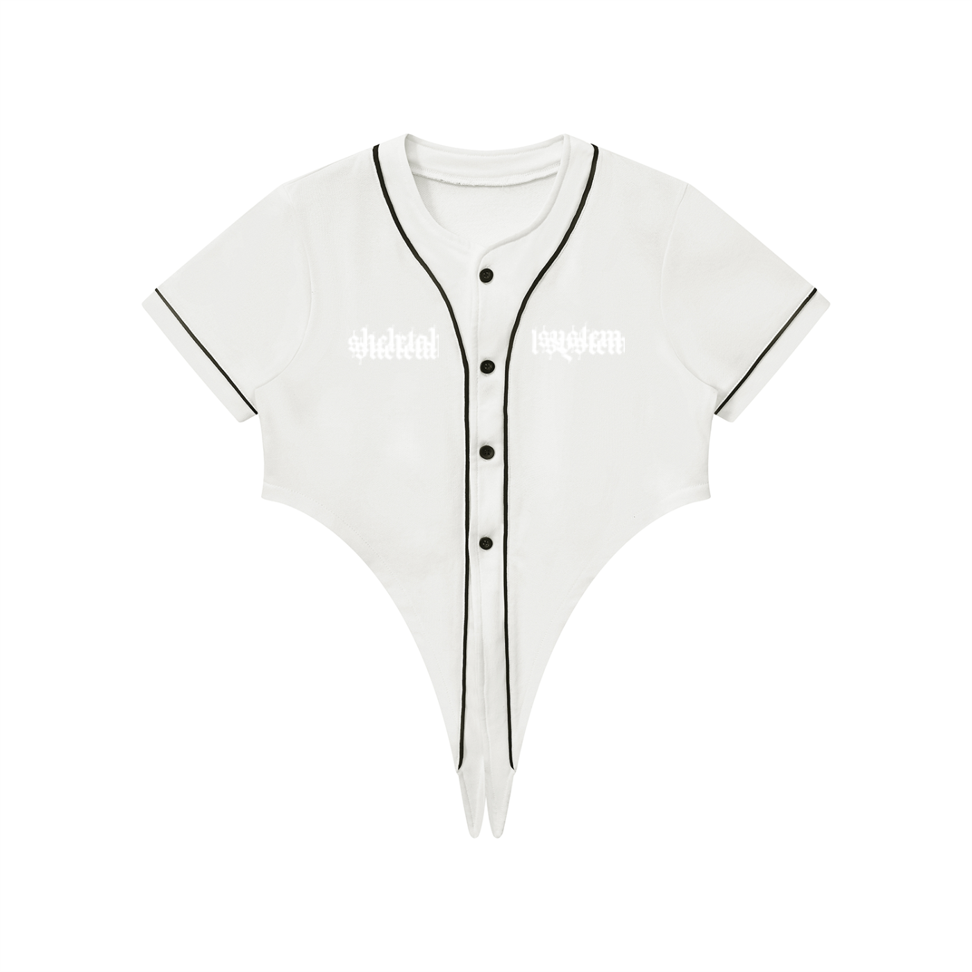 Aposhtasy Women's Piping Baseball Jersey S.S