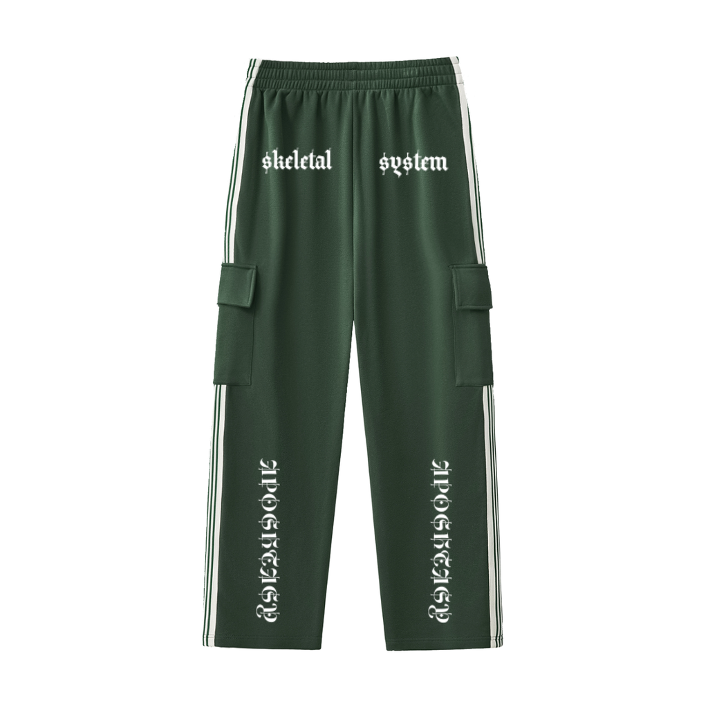 APOSHTASY Side Stripe Straight-Leg Pants S.S