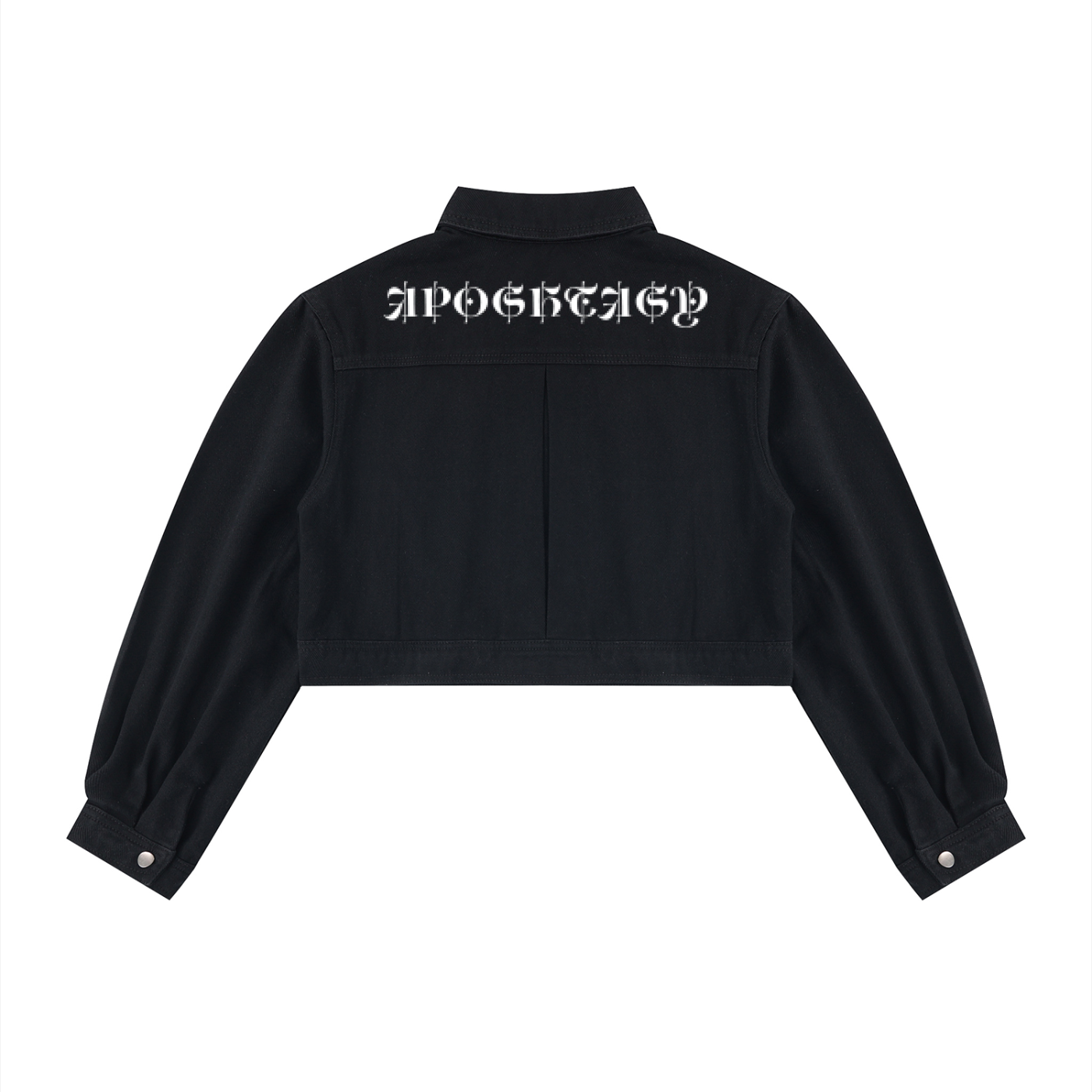 Apishtasy Women’s Crop Denim Jacket S.S