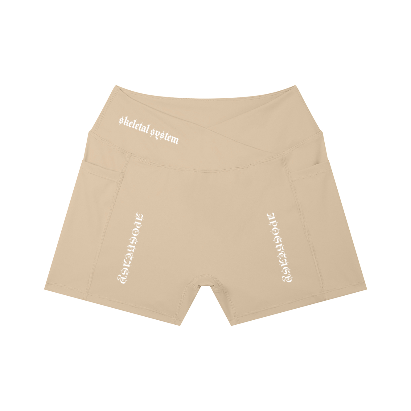 Aposhtasy Women’s High Rise Pocket Yoga Shorts S.S