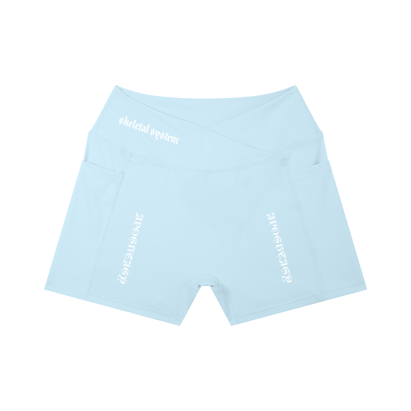 Aposhtasy Women’s High Rise Pocket Yoga Shorts S.S