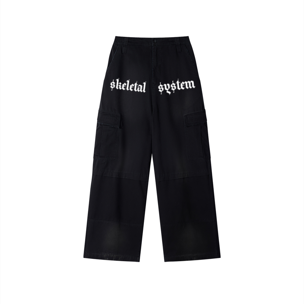 Aposhtasy Wide Leg Cargo Pants S.S