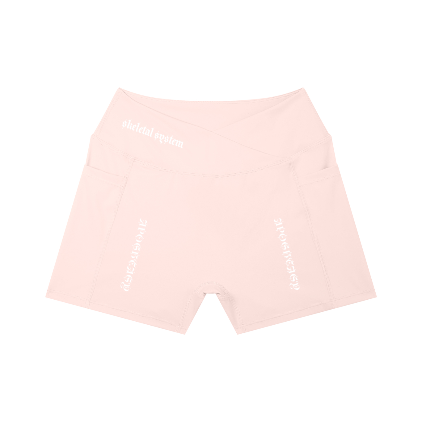 Aposhtasy Women’s High Rise Pocket Yoga Shorts S.S