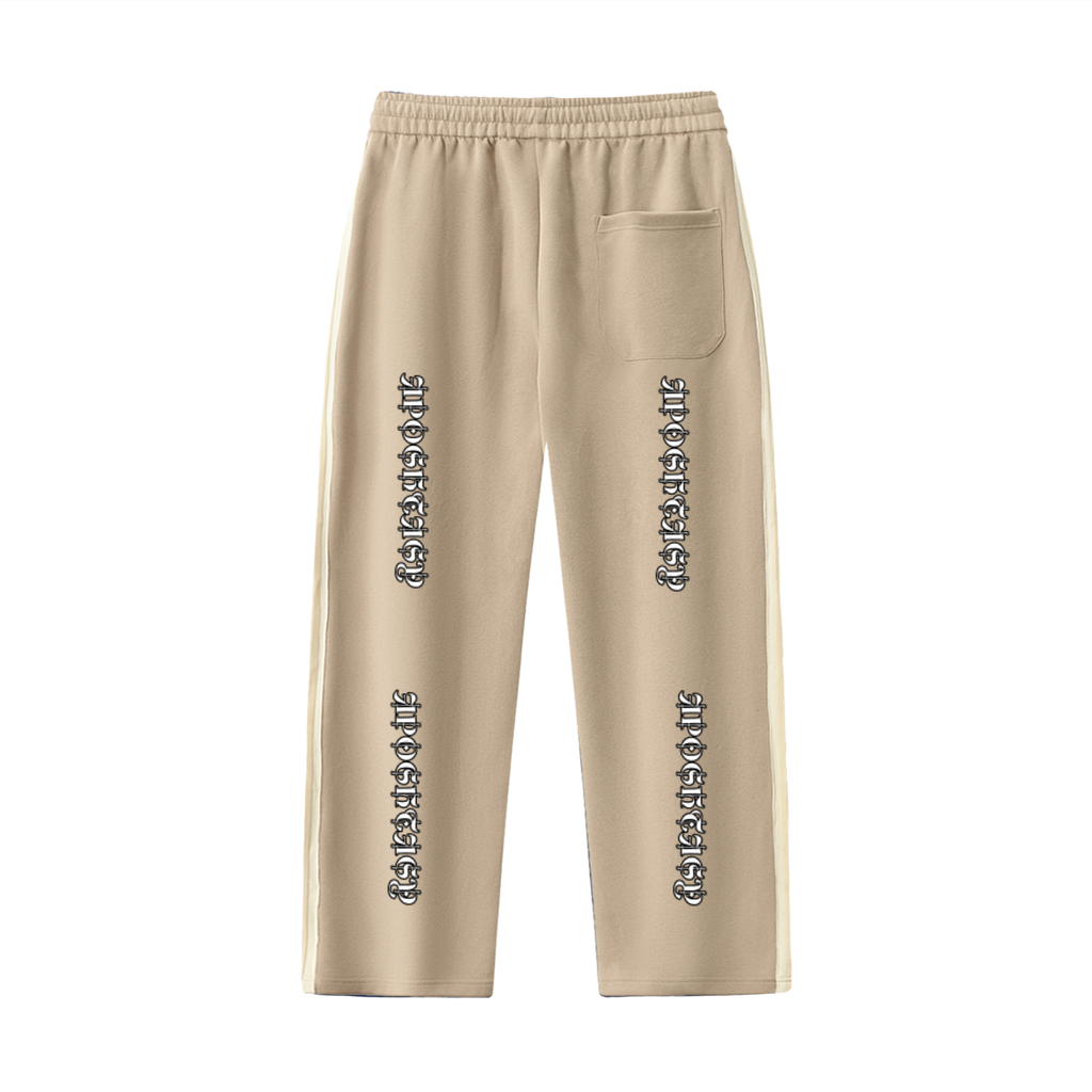 APOSHTASY Alternate Side-Stripe Straight-Leg  Pants S.S