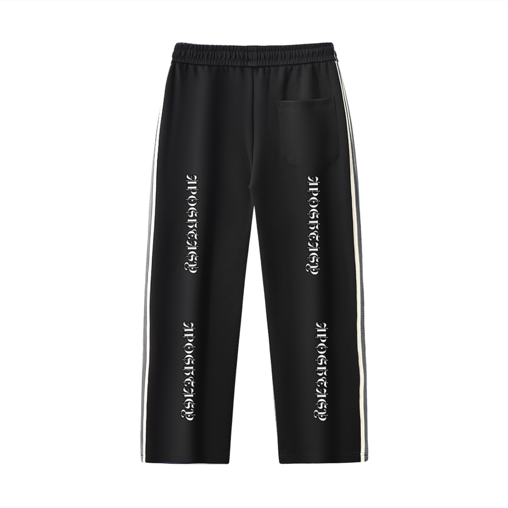 APOSHTASY Alternate Side-Stripe Straight-Leg  Pants S.S