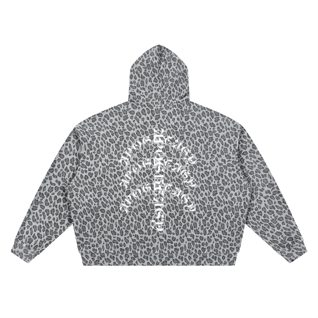 APOSHTASY Leopard Waffle Full Zip S.S