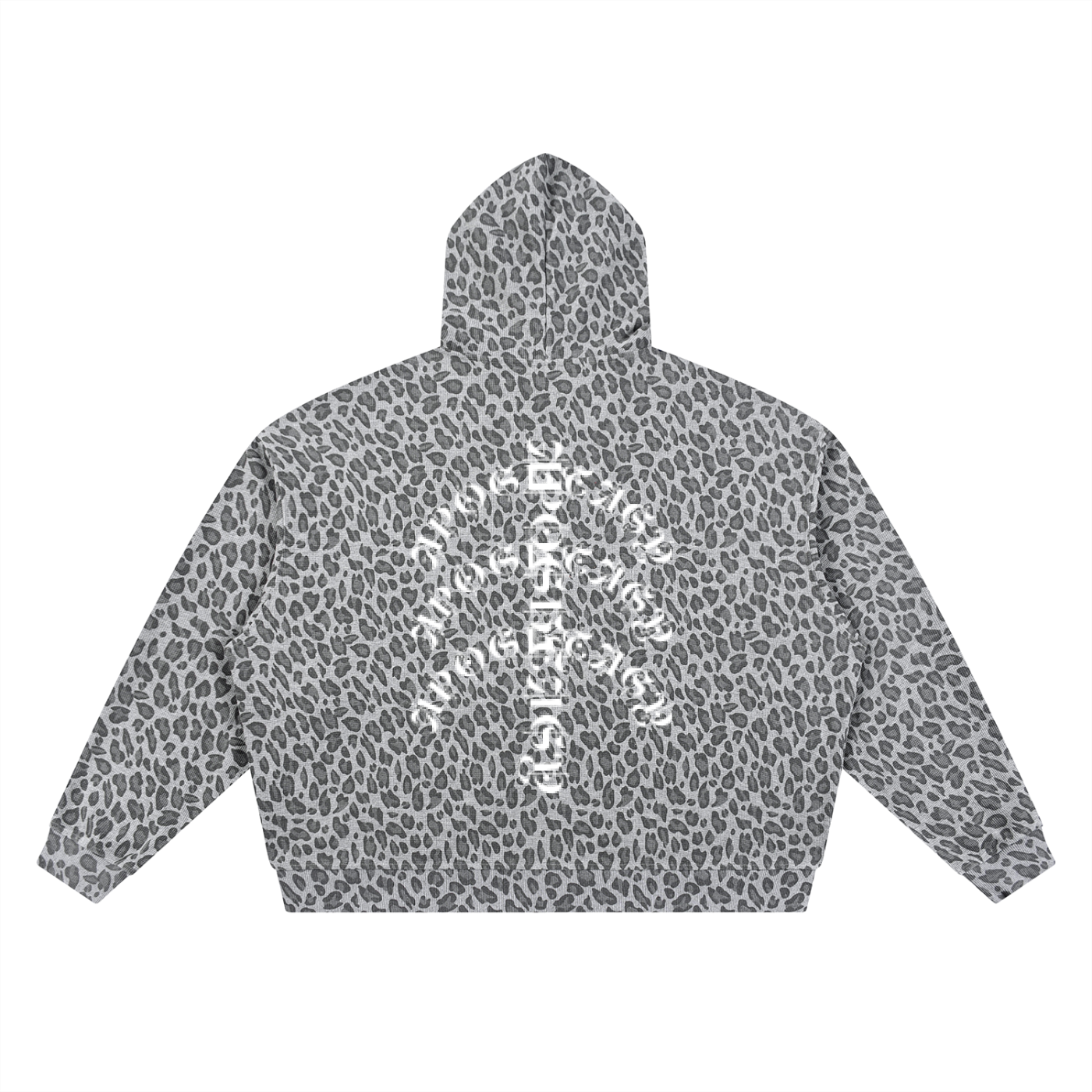 APOSHTASY Leopard Waffle Full Zip S.S
